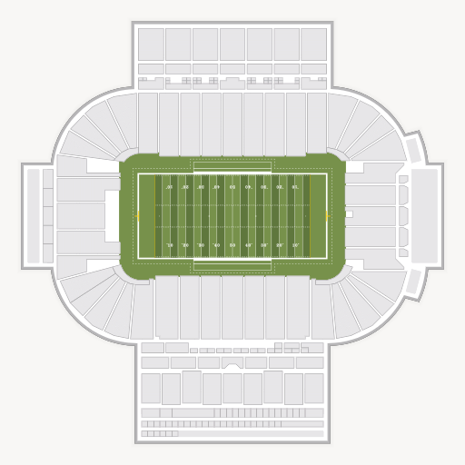 Mountain America Stadium seating chart