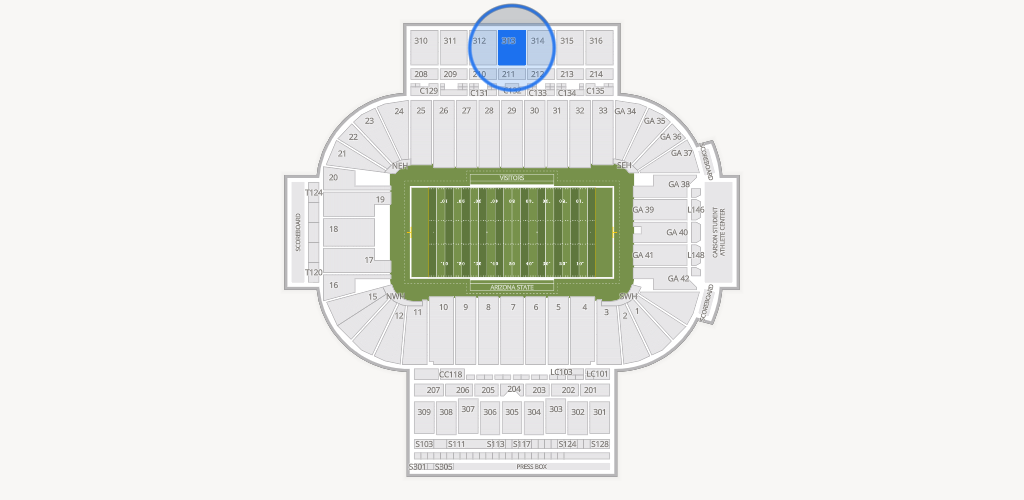 Mountain America Stadium Seating Chart