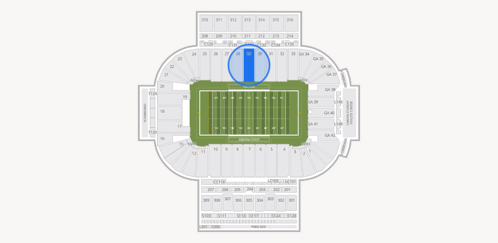 Mountain America Stadium Seating Chart