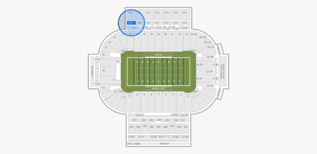Mountain America Stadium Seating Chart