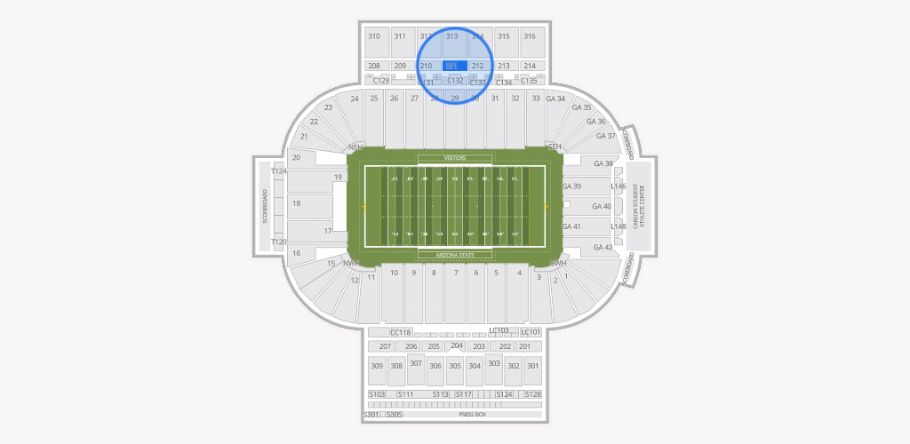 Mountain America Stadium Seating Chart