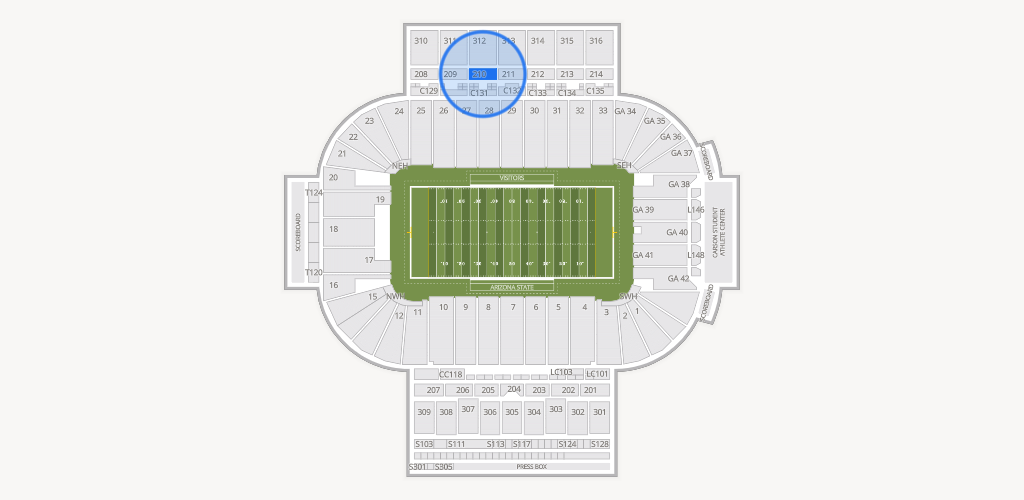 Mountain America Stadium Seating Chart