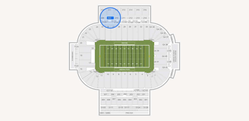 Mountain America Stadium Seating Chart