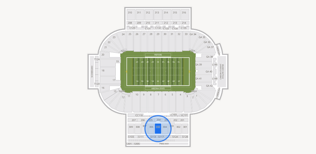 Mountain America Stadium Seating Chart