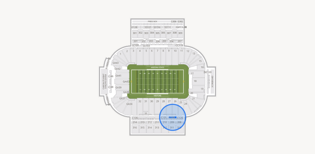 Mountain America Stadium Seating Chart