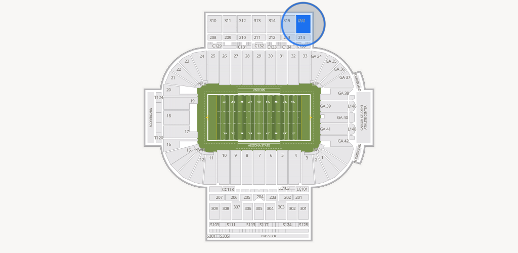 Mountain America Stadium Seating Chart