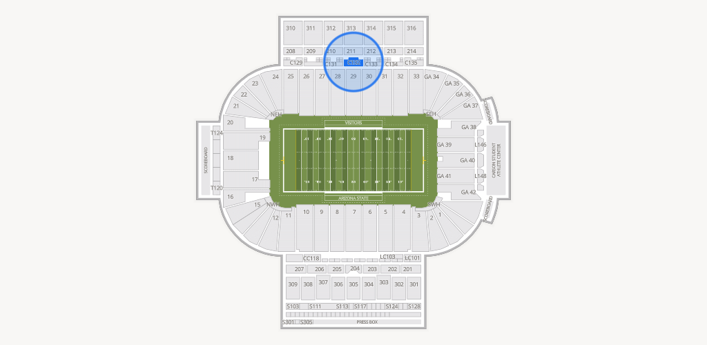 Mountain America Stadium Seating Chart