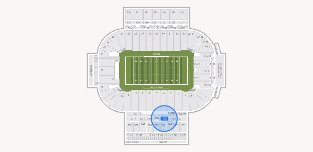 Mountain America Stadium Seating Chart