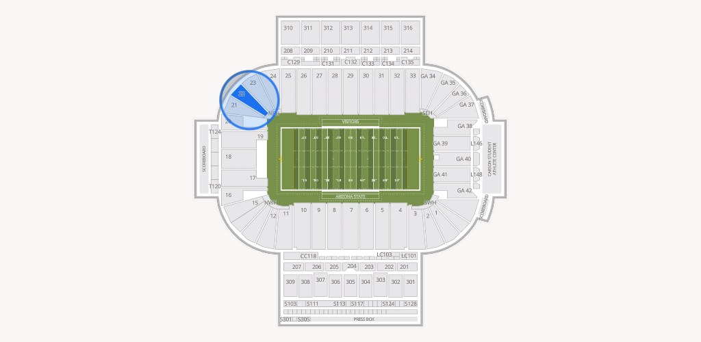 Mountain America Stadium Seating Chart