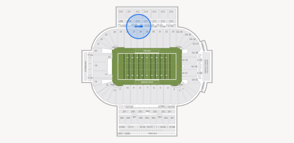 Mountain America Stadium Seating Chart