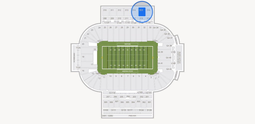 Mountain America Stadium Seating Chart