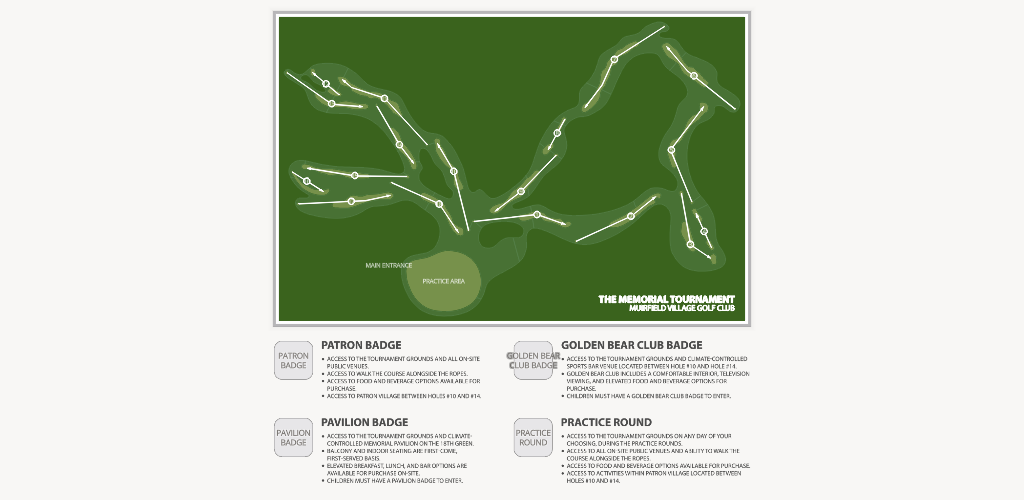 Muirfield Village Golf Course Seating Chart