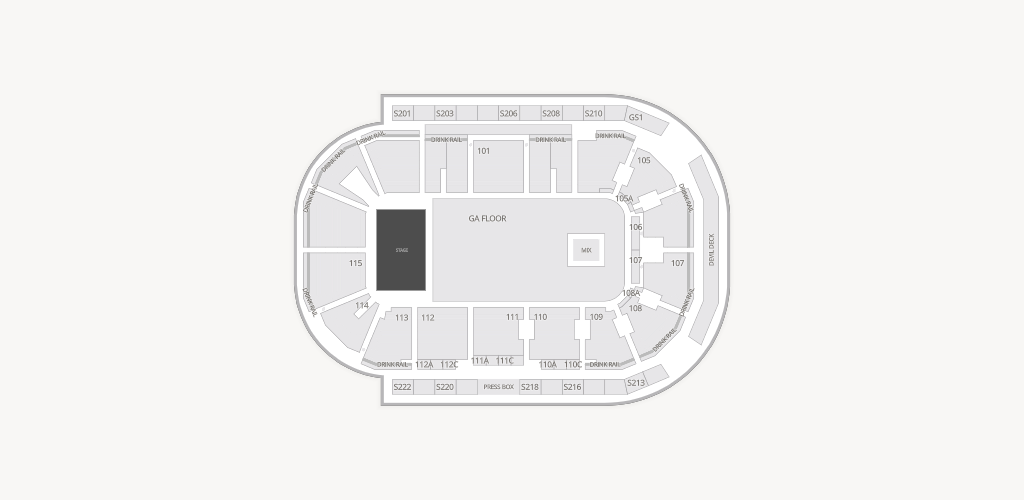 Mullett Arena Seating Chart