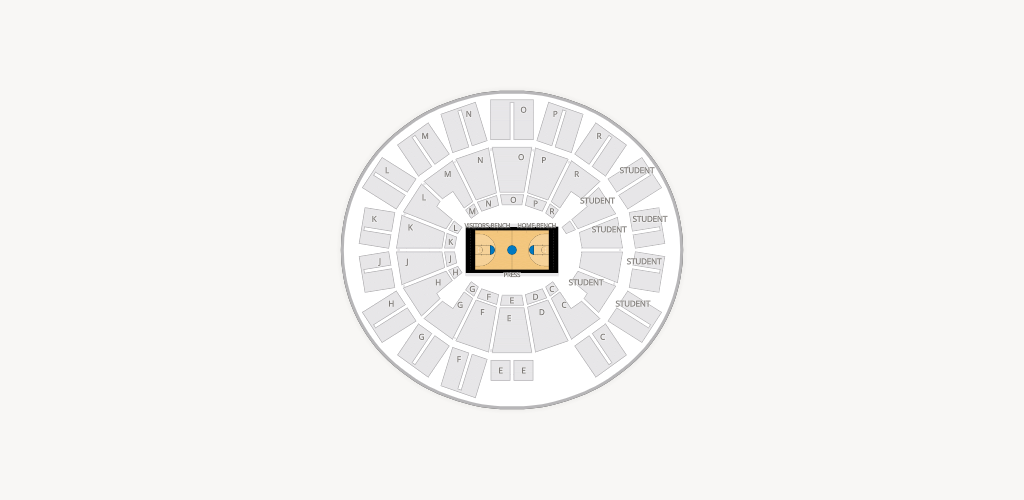 Murphy Center Seating Chart