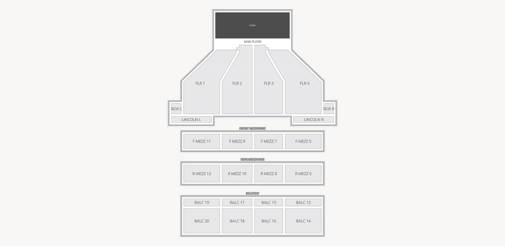 Music Hall Center - Detroit Seating Chart