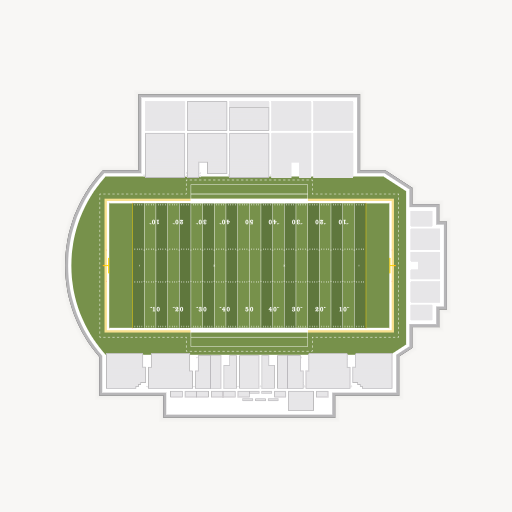 Mustang Memorial Field at Alex G. Spanos Stadium seating chart
