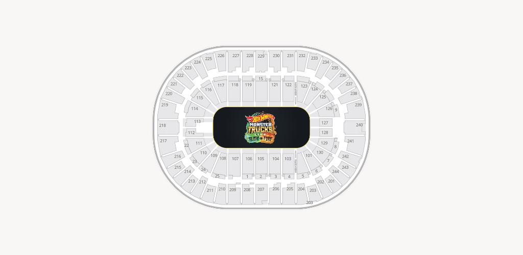 MVP Arena Seating Chart