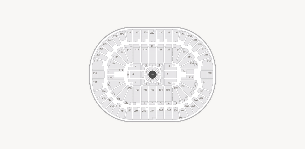 MVP Arena Seating Chart