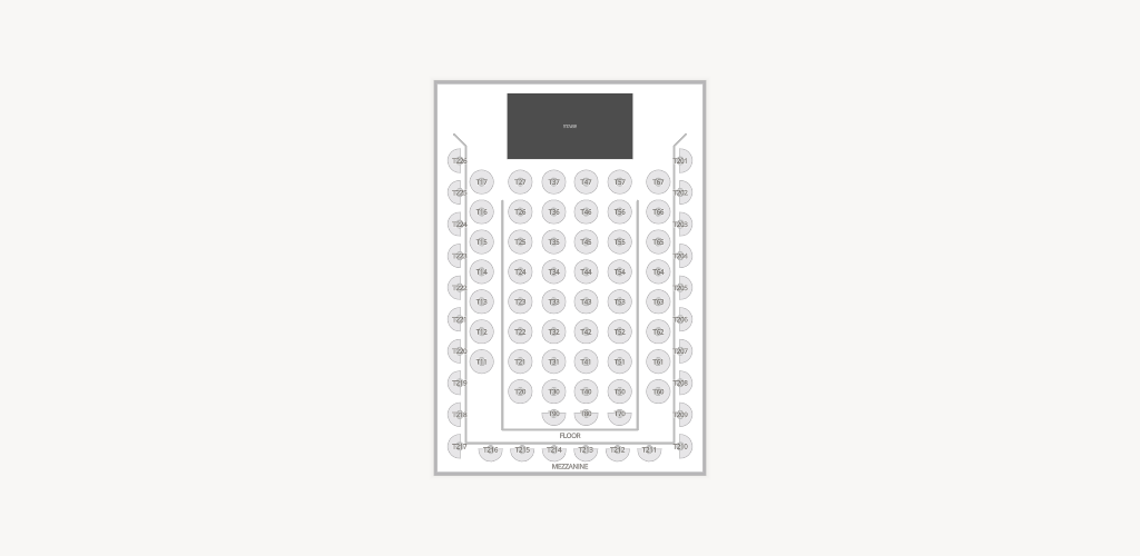 Myron's at The Smith Center - Las Vegas Seating Chart