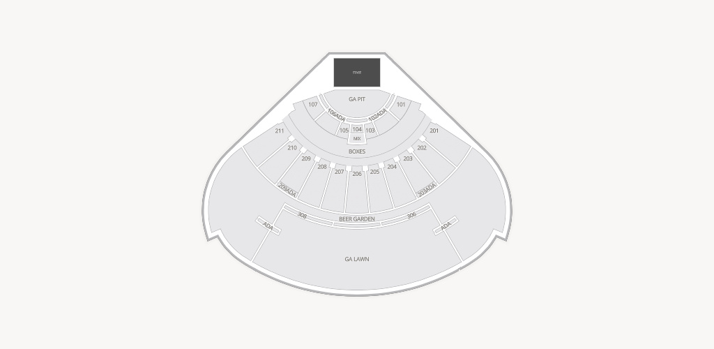Mystic Lake Amphitheater Seating Chart