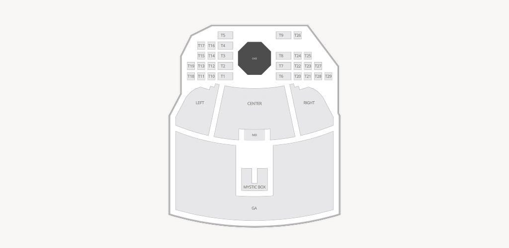 Mystic Lake Casino Hotel Seating Chart