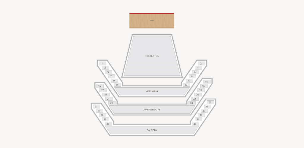 National Arts Centre Seating Chart
