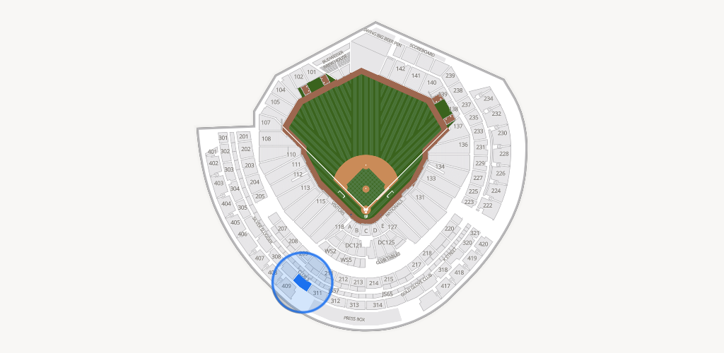 Nationals Park Seating Chart