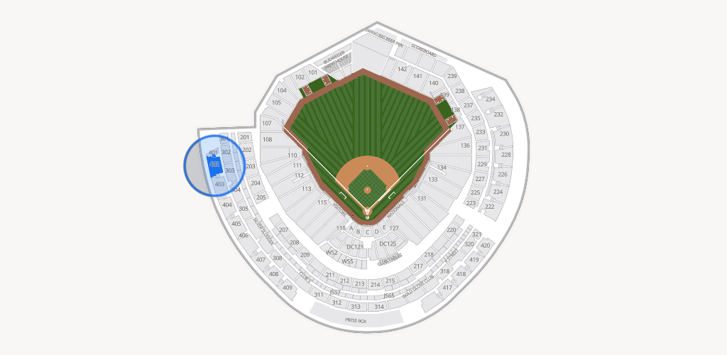 Nationals Park Seating Chart