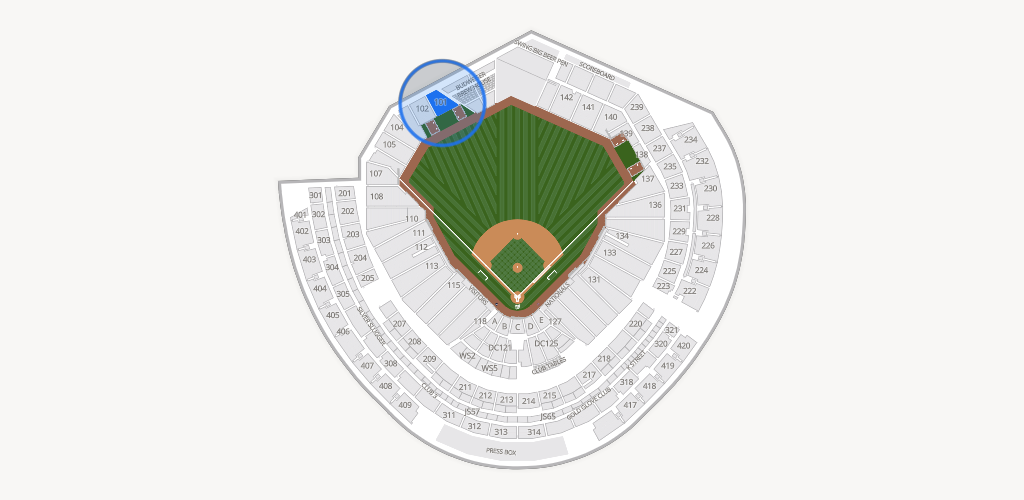 Nationals Park Seating Chart