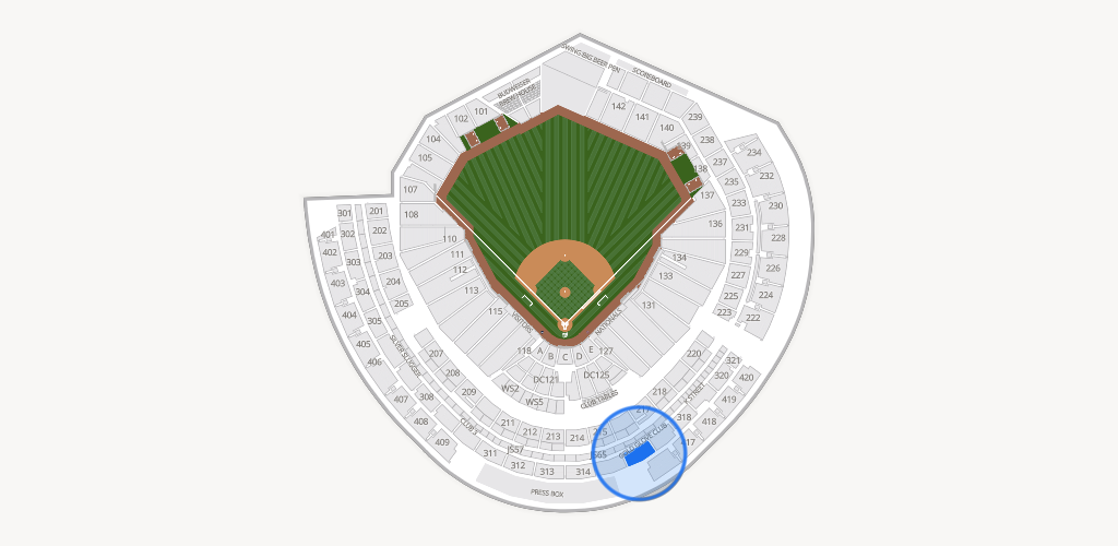 Nationals Park Seating Chart