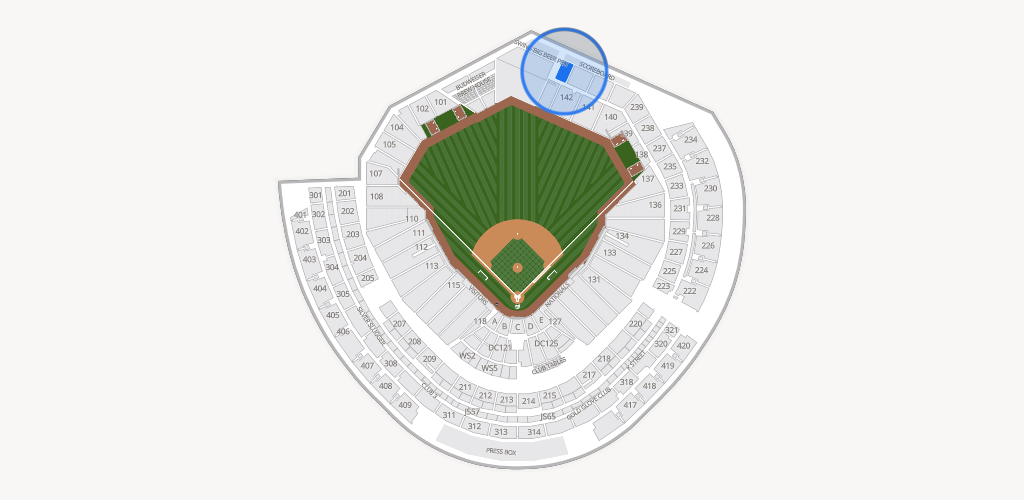 Nationals Park Seating Chart