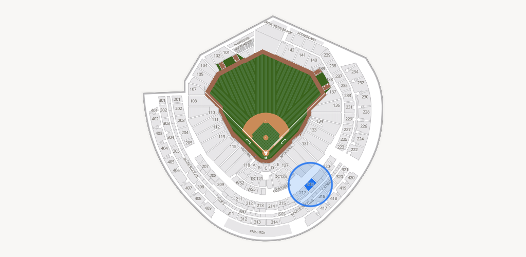 Nationals Park Seating Chart