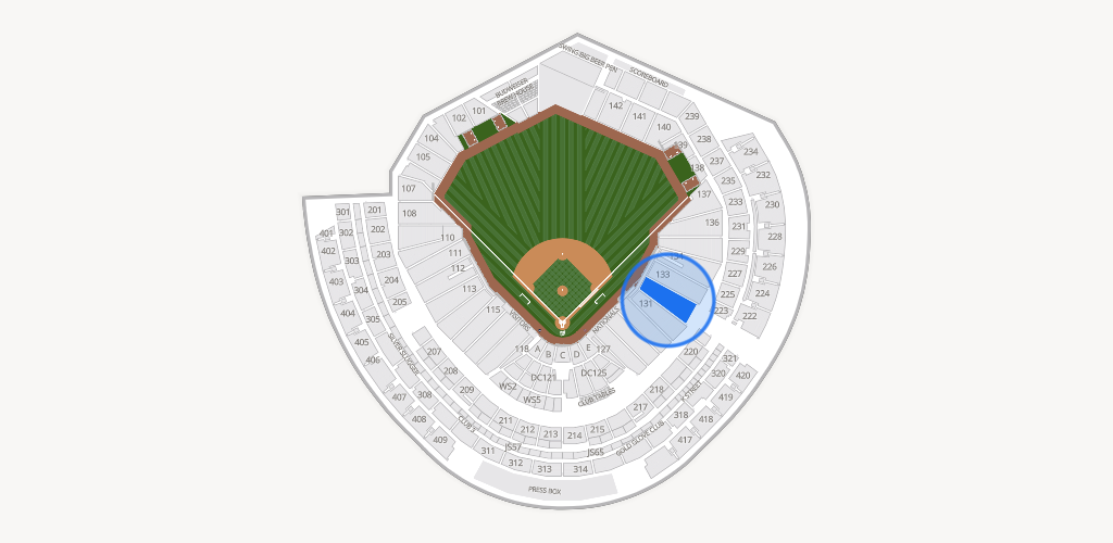 Nationals Park Seating Chart