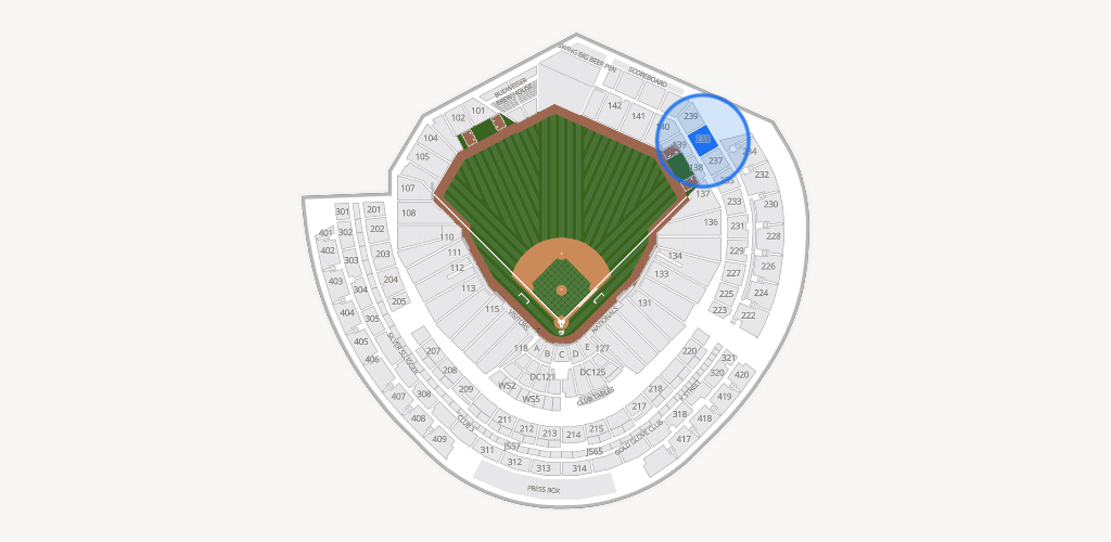 Nationals Park Seating Chart