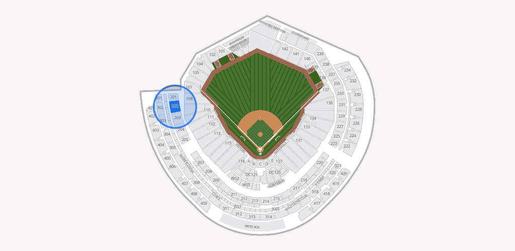 Nationals Park Seating Chart