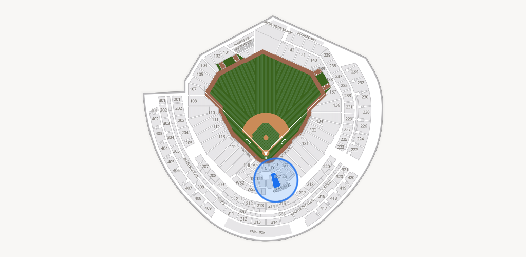Nationals Park Seating Chart