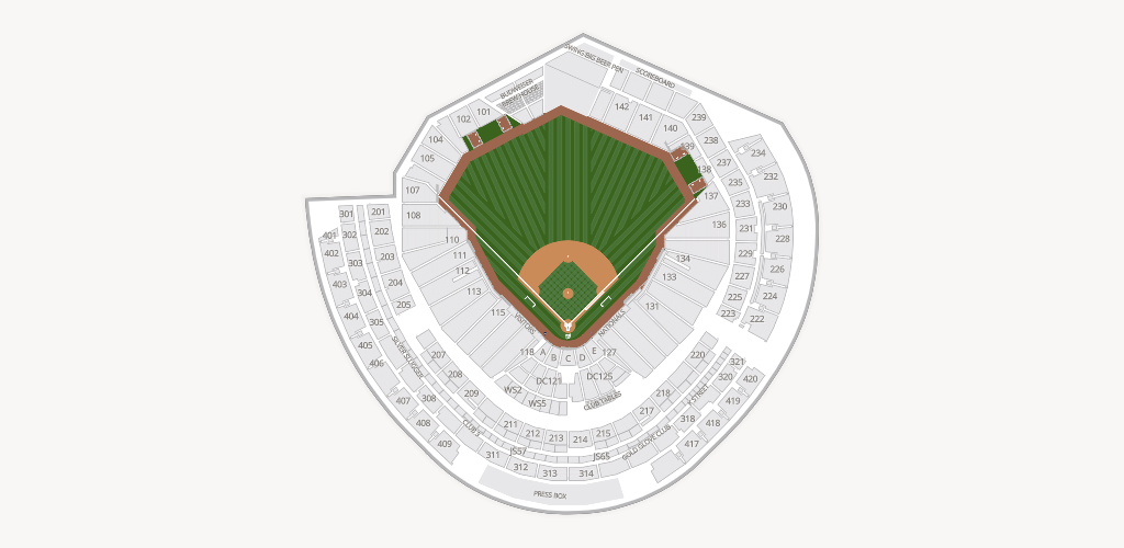 Nationals Park Seating Chart