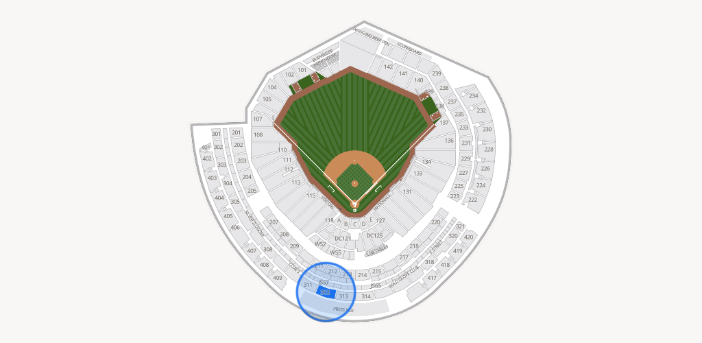 Nationals Park Seating Chart