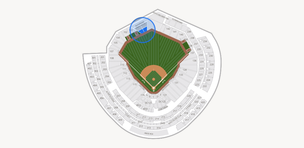 Nationals Park Seating Chart