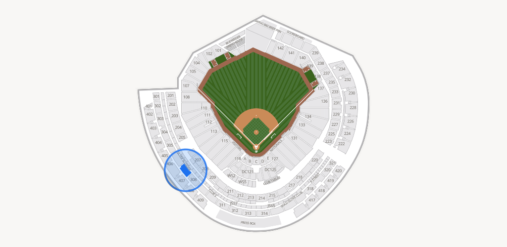 Nationals Park Seating Chart