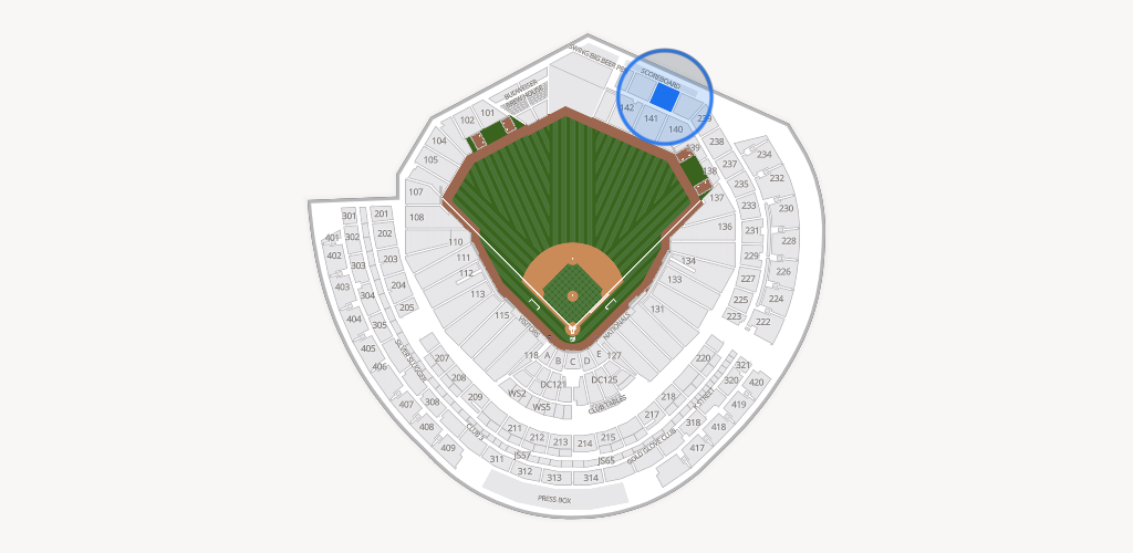 Nationals Park Seating Chart