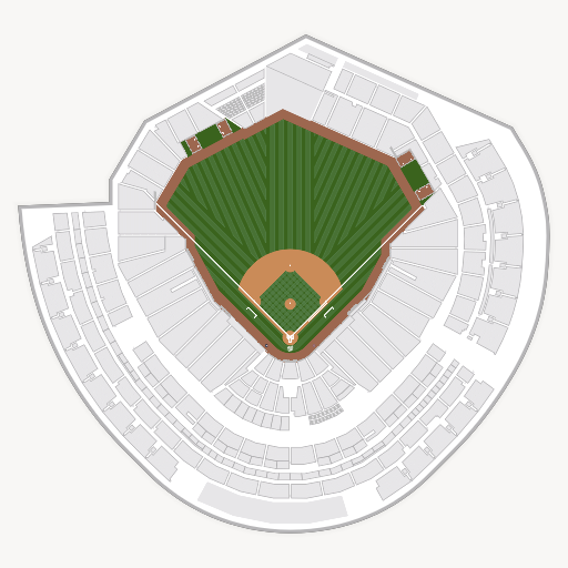 Nationals Park seating chart