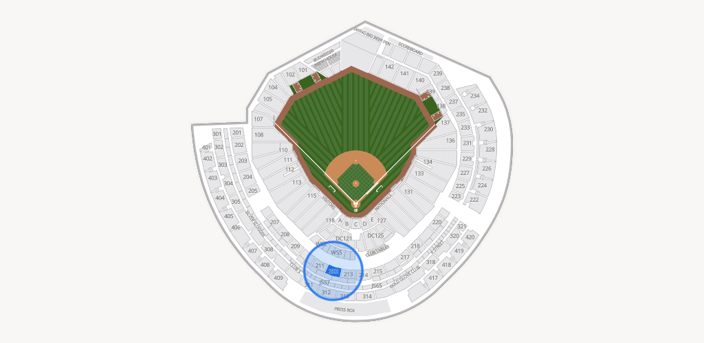 Nationals Park Seating Chart