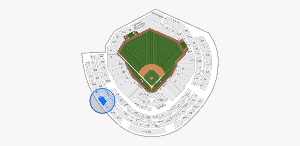 Nationals Park Seating Chart