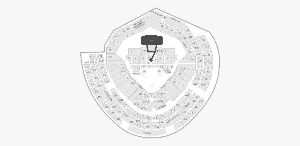 Nationals Park Seating Chart