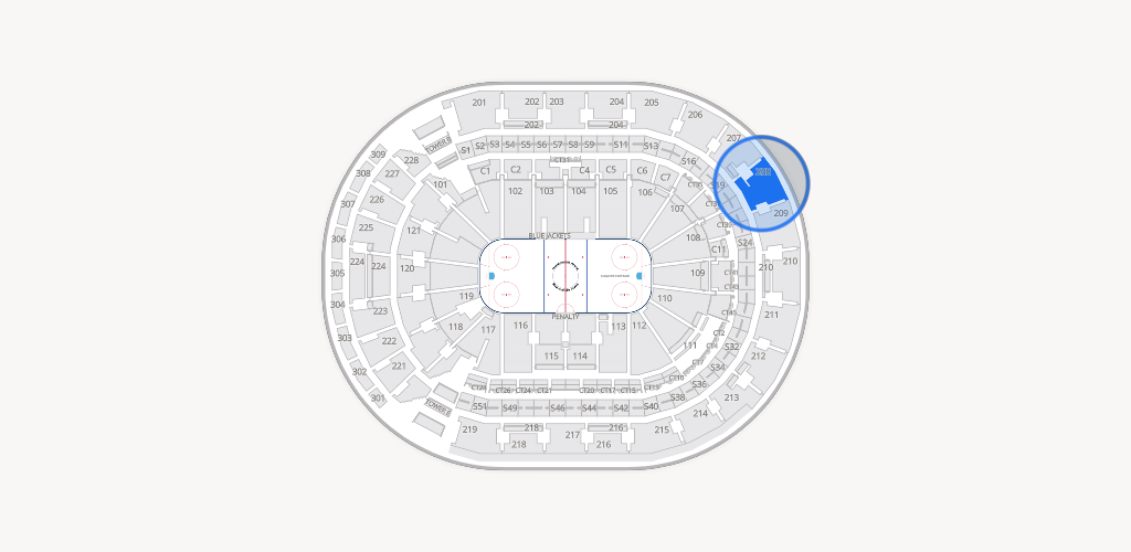 Nationwide Arena Seating Chart