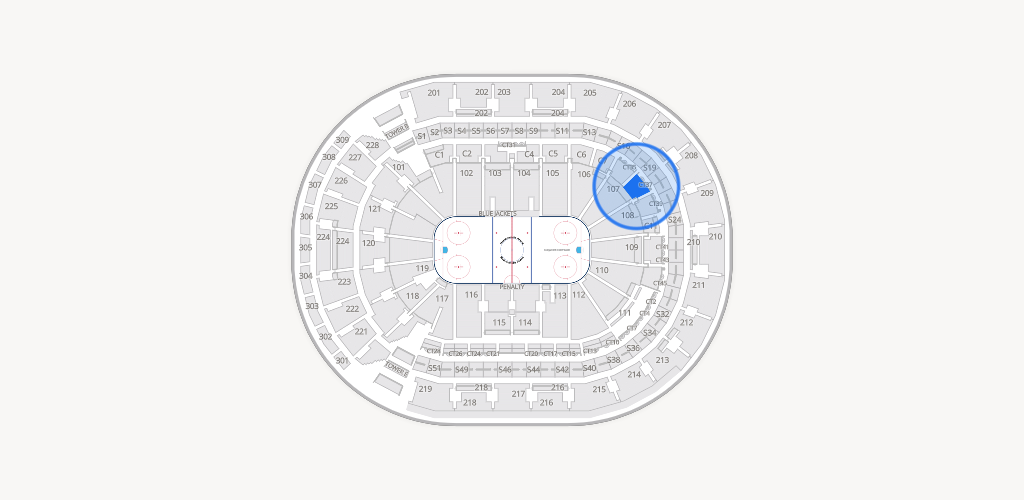 Nationwide Arena Seating Chart