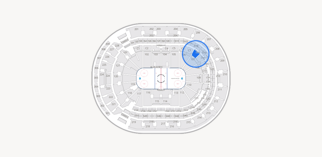 Nationwide Arena Seating Chart