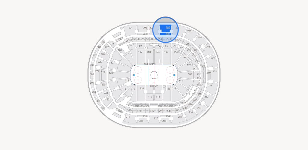 Nationwide Arena Seating Chart