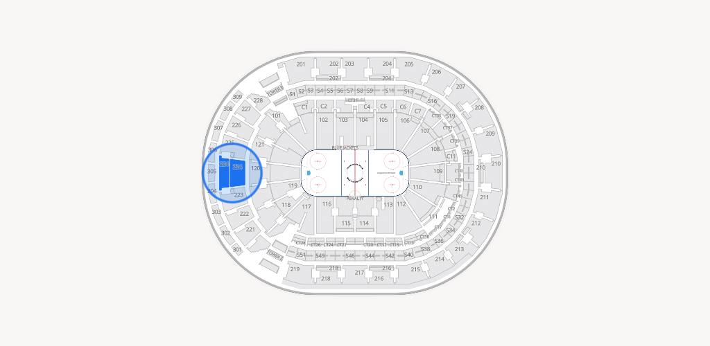 Nationwide Arena Seating Chart